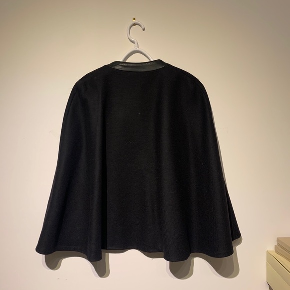 Zara Jackets & Coats Zara Black Cape Coat Poshmark